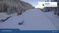 Archiv Foto Webcam Davos: Langlaufloipe Flüelatal 10:00