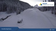 Archiv Foto Webcam Davos: Langlaufloipe Flüelatal 16:00