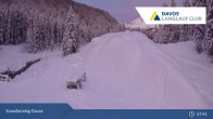 Archiv Foto Webcam Davos: Langlaufloipe Flüelatal 07:00