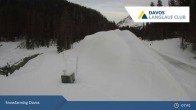 Archiv Foto Webcam Davos: Langlaufloipe Flüelatal 07:00