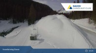 Archiv Foto Webcam Davos: Langlaufloipe Flüelatal 12:00