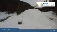 Archiv Foto Webcam Davos: Langlaufloipe Flüelatal 07:00