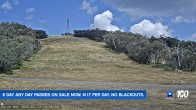 Archiv Foto Webcam Mt Buller: Burnt Hut Spur 13:00