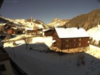 Archived image Webcam Warth: village center 09:00