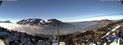 Archiv Foto Webcam Sattel-Hochstuckli: Ausblick Mostelberg 13:00