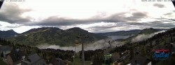 Archiv Foto Webcam Sattel-Hochstuckli: Ausblick Mostelberg 07:00
