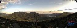 Archiv Foto Webcam Sattel-Hochstuckli: Ausblick Mostelberg 06:00