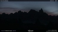 Archived image Webcam "Pale di San Martino", Alpe di Lusia Moena 06:00