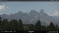 Archived image Webcam "Pale di San Martino", Alpe di Lusia Moena 08:00