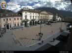 Archiv Foto Webcam Piazza Chanoux, Aosta 09:00