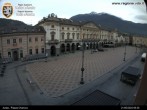 Archiv Foto Webcam Piazza Chanoux, Aosta 05:00