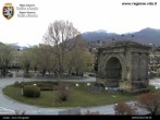 Archived image Webcam Arco d'Augusto, Aosta 05:00