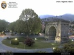 Archiv Foto Webcam Augustusbogen, Aosta 05:00