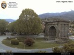 Archiv Foto Webcam Augustusbogen, Aosta 19:00