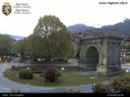Archiv Foto Webcam Augustusbogen, Aosta 19:00