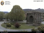Archiv Foto Webcam Augustusbogen, Aosta 13:00