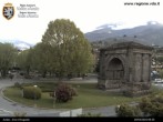 Archiv Foto Webcam Augustusbogen, Aosta 07:00