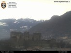 Archiv Foto Webcam Schloss Fenis 08:00