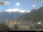 Archiv Foto Webcam Schloss Fenis 09:00