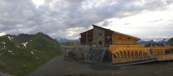 Archived image Webcam Mountain station Hörnli-Express 19:00