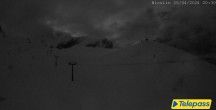 Archived image Webcam Top station of the Bottero gondola 23:00