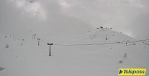 Archived image Webcam Top station of the Bottero gondola 17:00