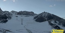 Archiv Foto Webcam Bergstation Bottero Gondel 07:00