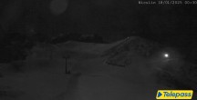 Archiv Foto Webcam Bergstation Bottero Gondel 23:00