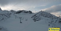 Archiv Foto Webcam Bergstation Bottero Gondel 07:00