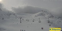 Archived image Webcam Top station of the Bottero gondola 09:00