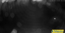Archived image Webcam Top station of the Bottero gondola 01:00