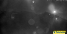 Archived image Webcam Top station of the Bottero gondola 01:00