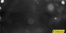 Archived image Webcam Top station of the Bottero gondola 03:00