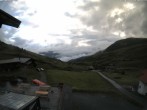 Archived image Webcam Restaurant Arflina: View towards the valley 05:00