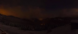 Archiv Foto Webcam La Tania: Bergrestaurant Bouc Blanc 23:00