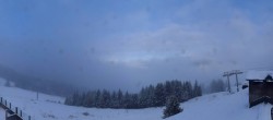 Archiv Foto Webcam La Tania: Bergrestaurant Bouc Blanc 09:00