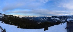 Archiv Foto Webcam La Tania: Bergrestaurant Bouc Blanc 06:00