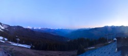 Archiv Foto Webcam La Tania: Bergrestaurant Bouc Blanc 05:00