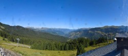 Archiv Foto Webcam La Tania: Bergrestaurant Bouc Blanc 09:00