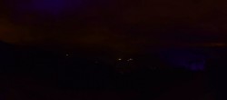 Archiv Foto Webcam La Tania: Bergrestaurant Bouc Blanc 23:00