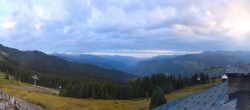 Archiv Foto Webcam La Tania: Bergrestaurant Bouc Blanc 06:00