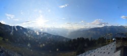Archiv Foto Webcam La Tania: Bergrestaurant Bouc Blanc 19:00