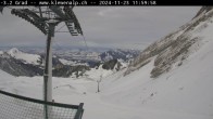 Archiv Foto Webcam Bergstation Klewenalp 11:00