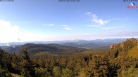 Archived image Webcam Großer Arber mountain (south) 07:00
