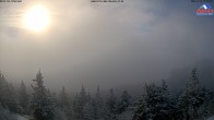 Archived image Webcam Großer Arber mountain (south) 09:00