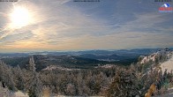 Archived image Webcam Großer Arber mountain (south) 09:00