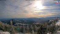 Archived image Webcam Großer Arber mountain (south) 13:00