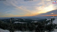 Archived image Webcam Großer Arber mountain (south) 15:00