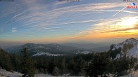 Archived image Webcam Großer Arber mountain (south) 15:00