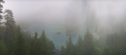 Archiv Foto Webcam Flims-Laax: Caumasee 19:00